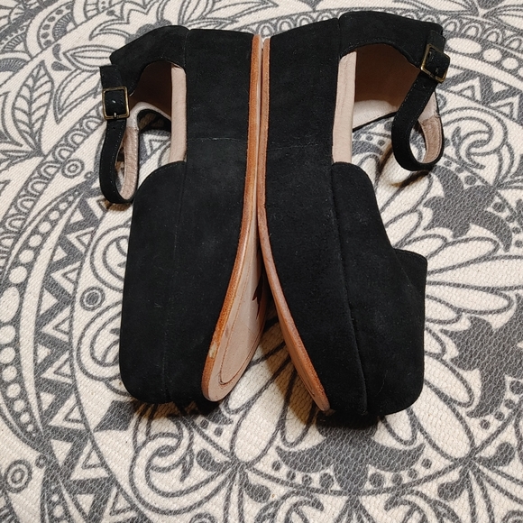 Anthropologie Gee Wawa suede Mary Janes size 8 - Picture 8 of 9